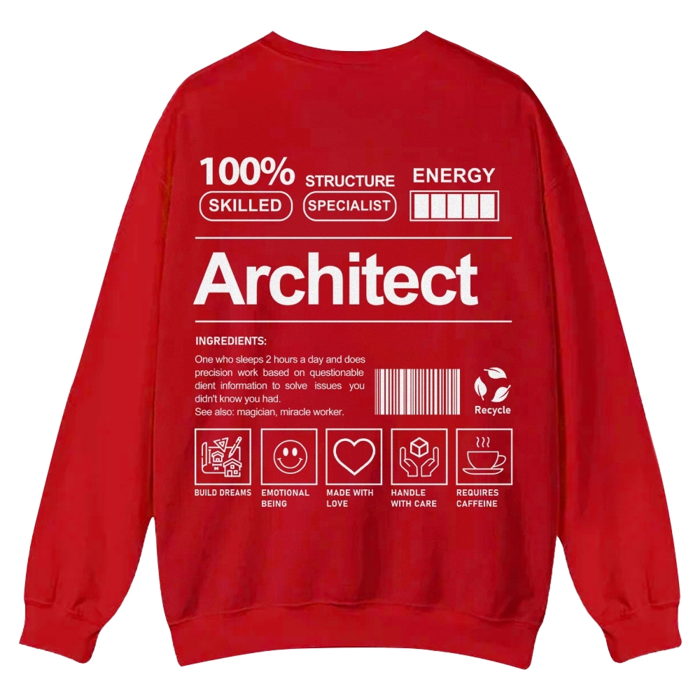 Architect Casual Crewneck Sweatshirt