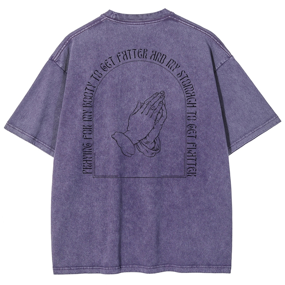 Vintage Snowflake Washed T-Shirt 2406003487-moweekender