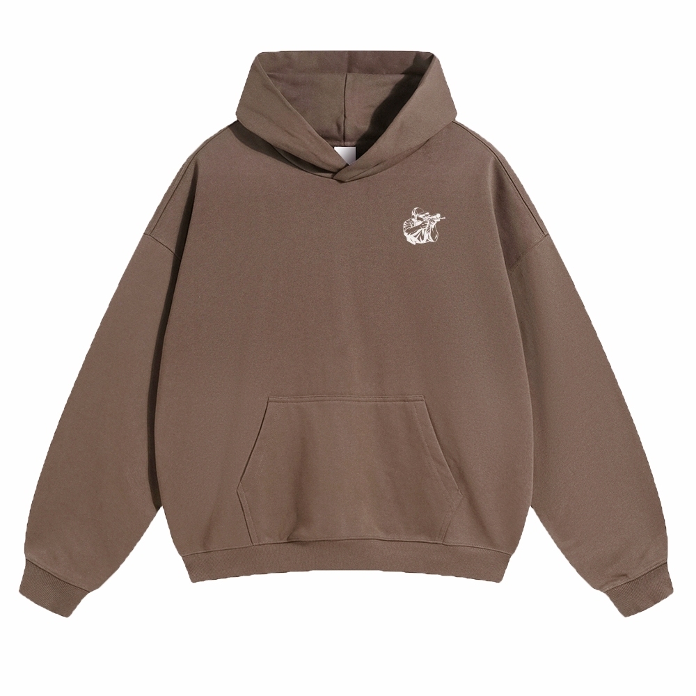 Shooting Instructor Unisex Casual Anime Print Hoodie-moweekender