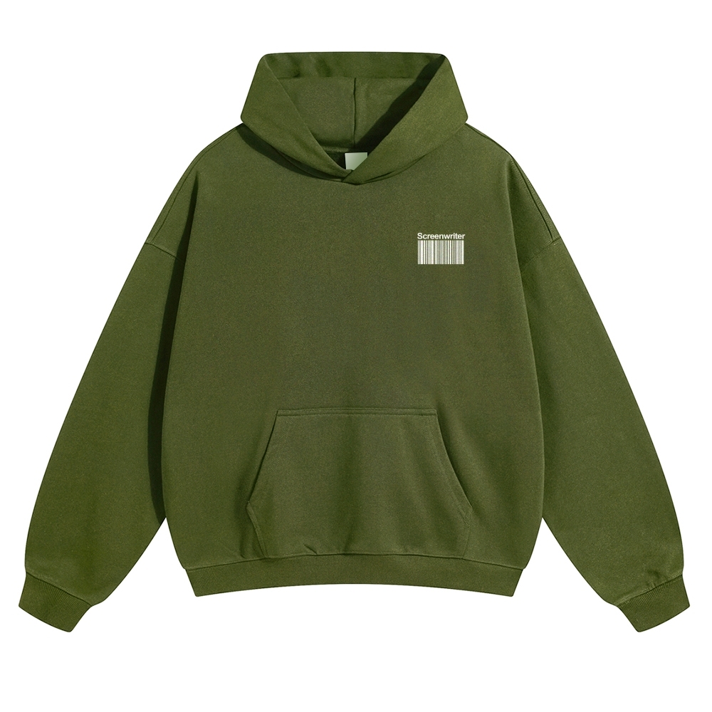 Screenwriter Unisex Casual Anime Print Hoodie-moweekender