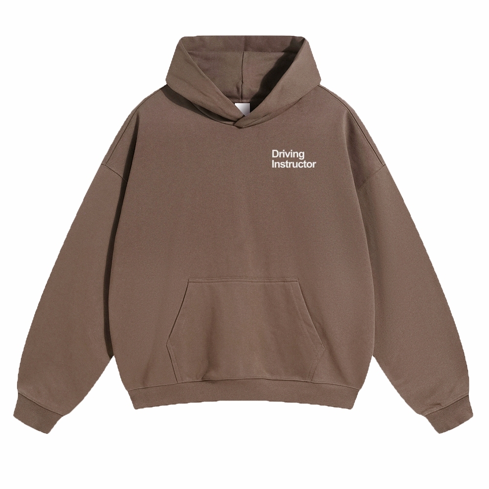 Driving Instructor Unisex Casual Anime Print Hoodie-moweekender