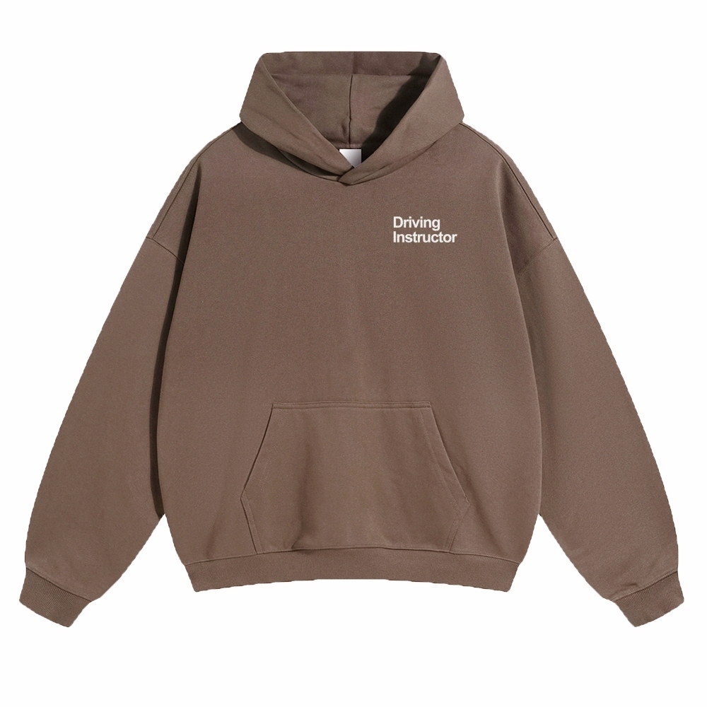 Driving Instructor Unisex Casual Anime Print Hoodie-moweekender