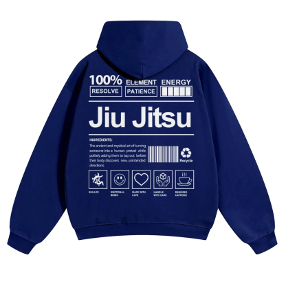 Jiu Jitsu Unisex Casual Anime Print Hoodie-moweekender