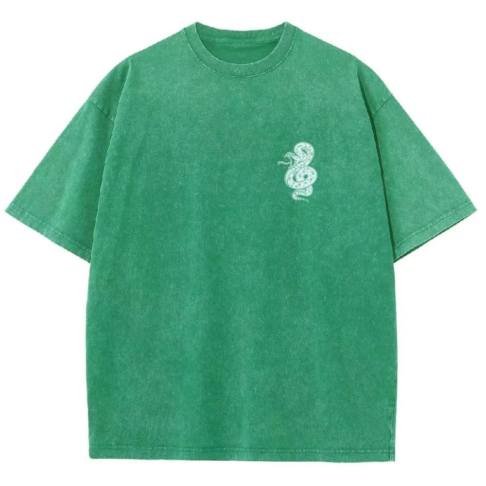 Long Live Rad Women Vintage Snowflake Washed T-Shirt-moweekender