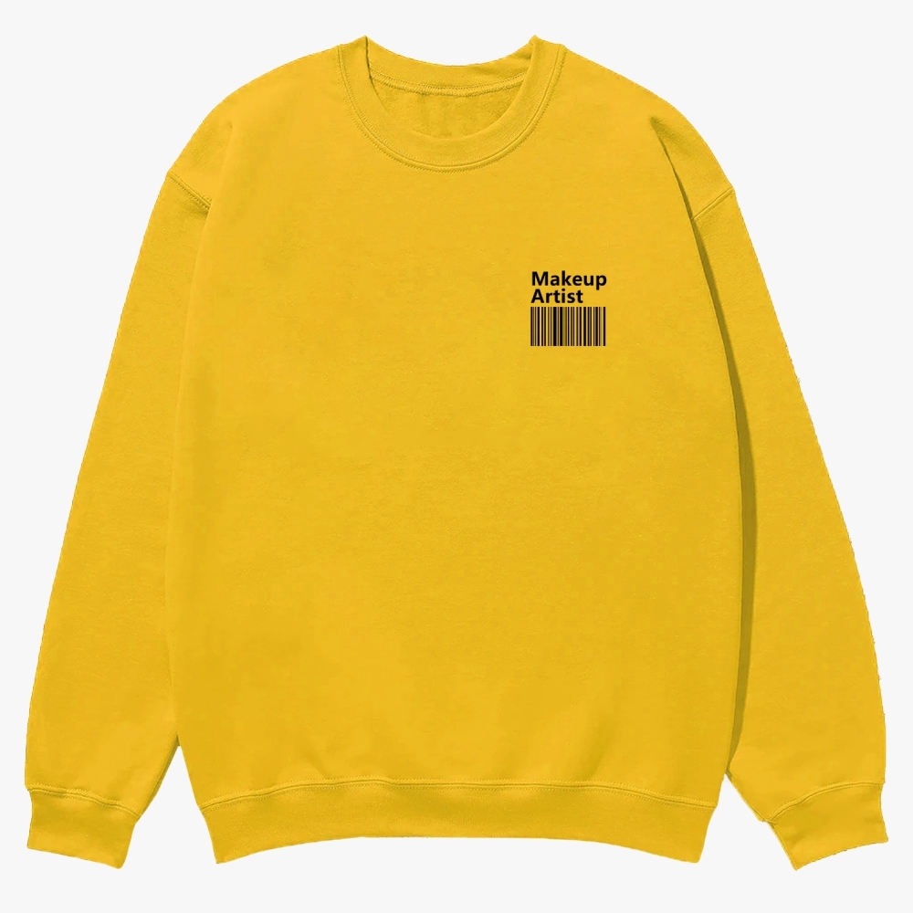 Makeup Artist Casual Crewneck Sweatshirt-moweekender
