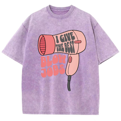 In My Hair Stylist Era Unisex Fit Washed T-Shirt-moweekender
