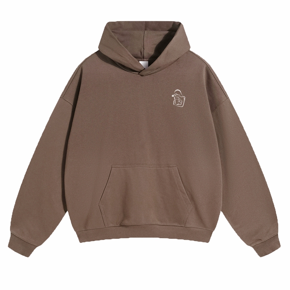 Mom Unisex Casual Anime Print Hoodie-moweekender