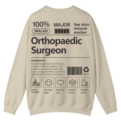Orthopaedic Surgeon Casual Crewneck Sweatshirt