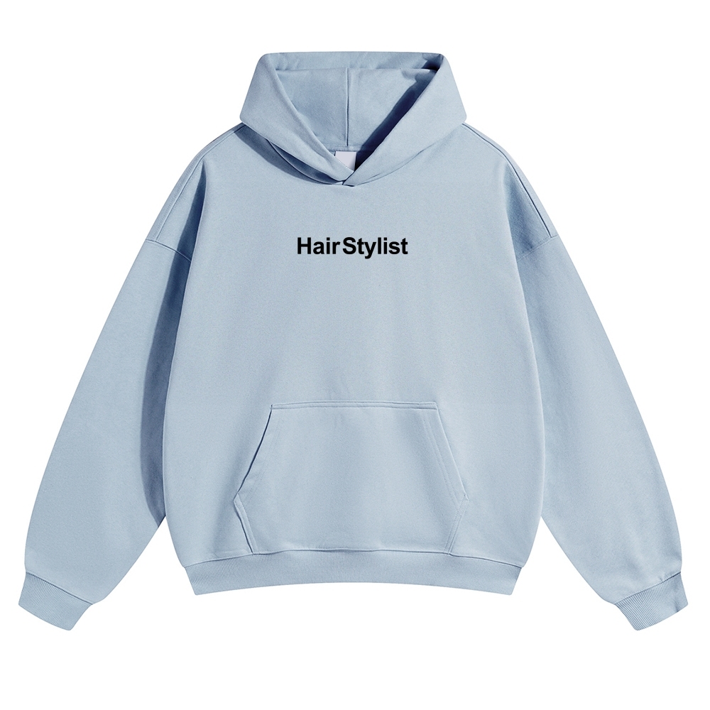Hair Stylist Pattern Unisex Casual Anime Print Hoodie-moweekender