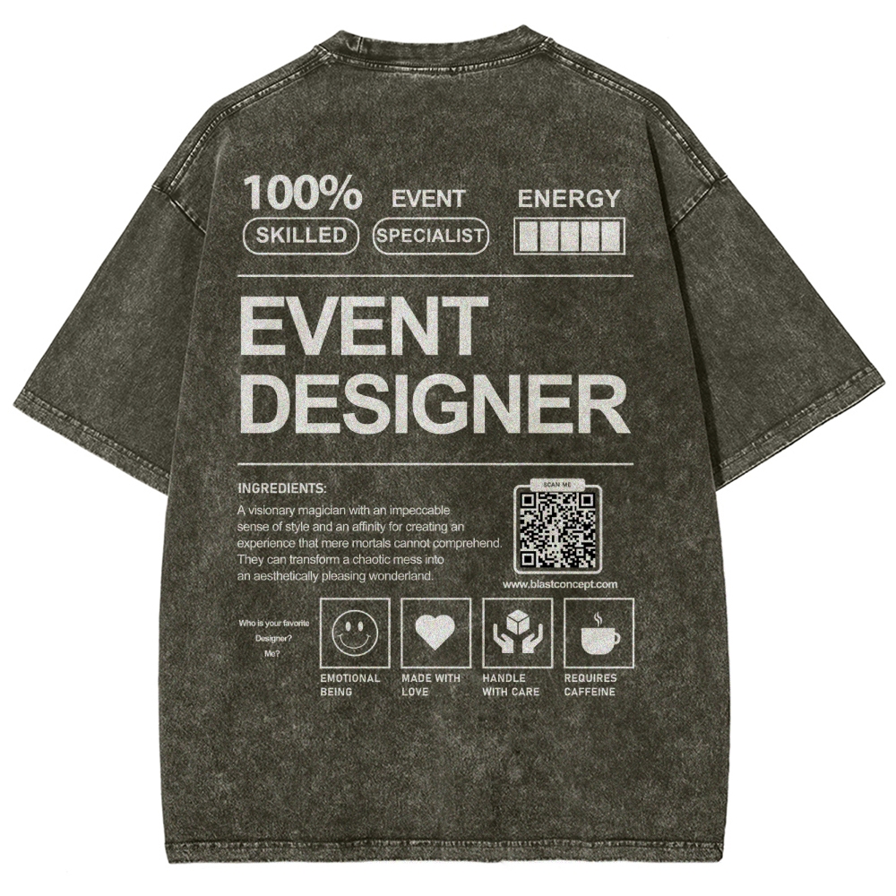 Unisex Fit Washed T-Shirt-moweekender