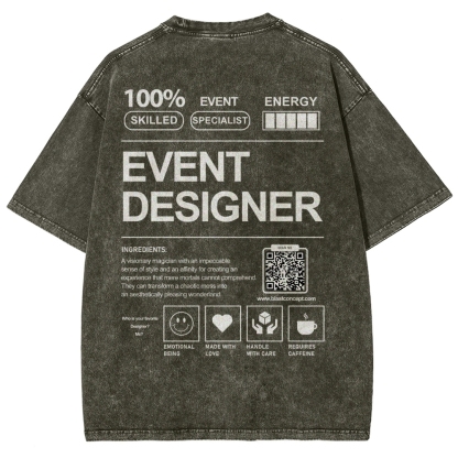 Unisex Fit Washed T-Shirt-moweekender