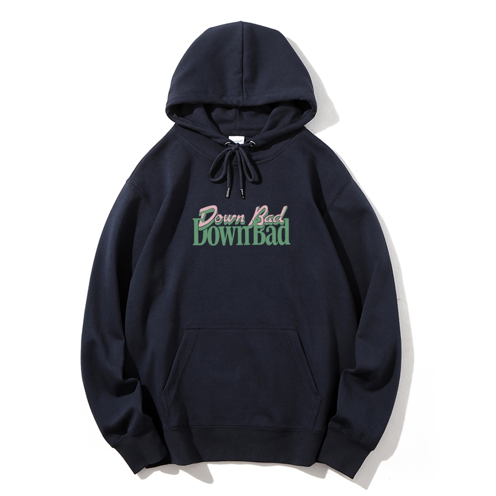 Down Bad Crying At The Gym Casual Hoodie