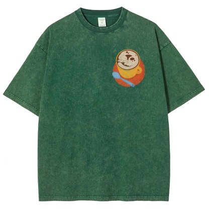 coffee lovers Unisex Fit Washed T-Shirt-moweekender
