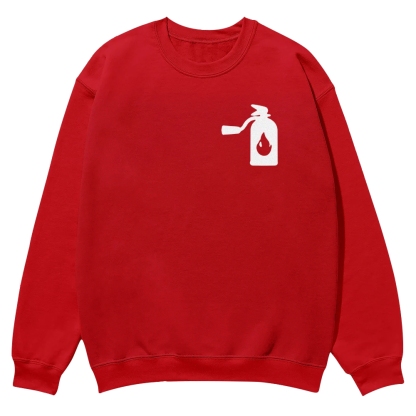 Firefighter Casual Crewneck Sweatshirt-moweekender