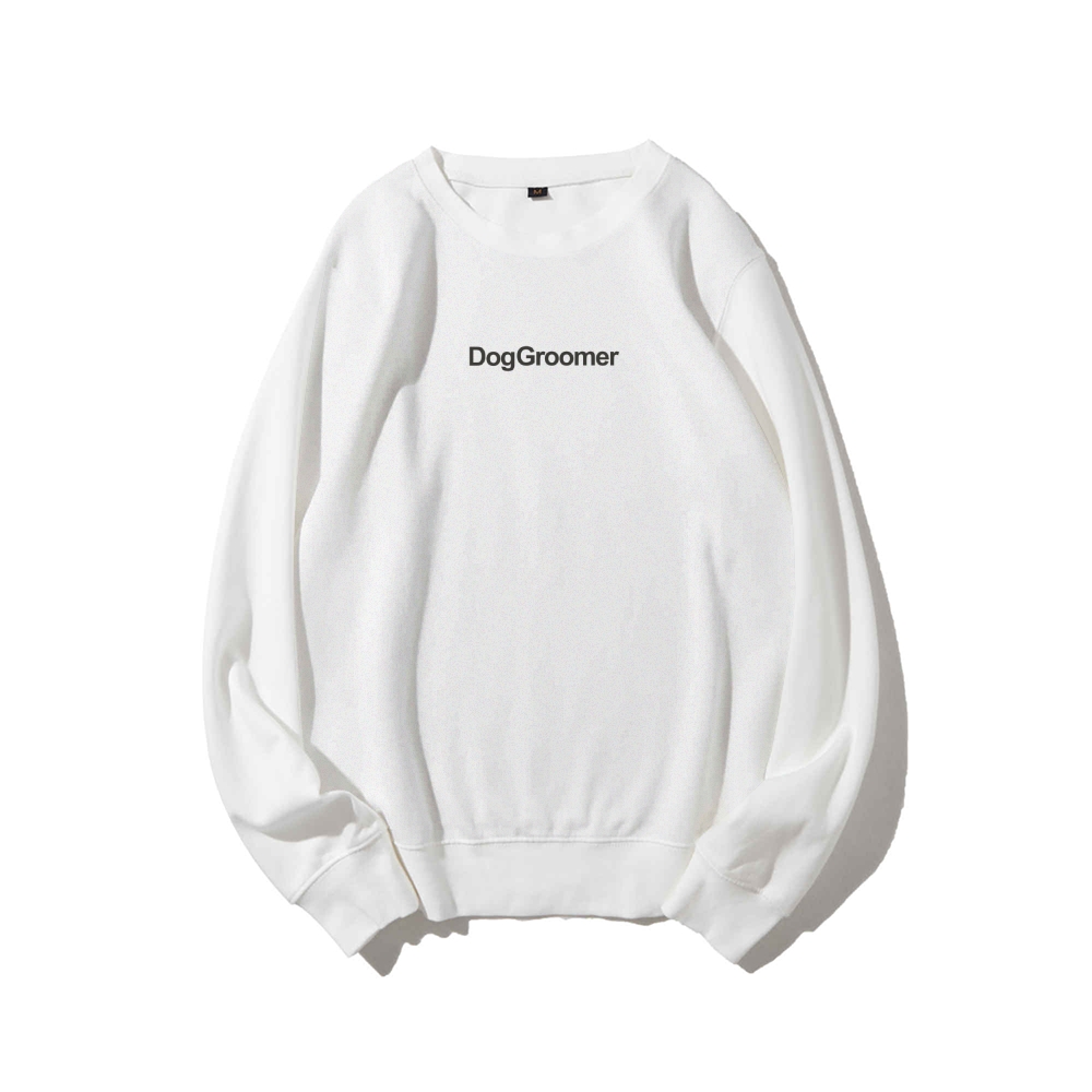 Dog Groomer Casual Crewneck Sweatshirt-moweekender