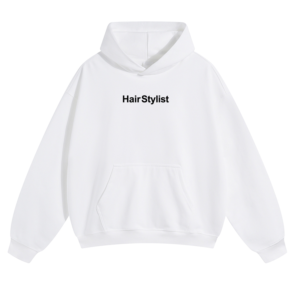 Hair Stylist Pattern Unisex Casual Anime Print Hoodie-moweekender