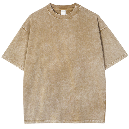 Lift Heavy Party Hard Unisex Fit Washed Oversized T-Shirt-moweekender