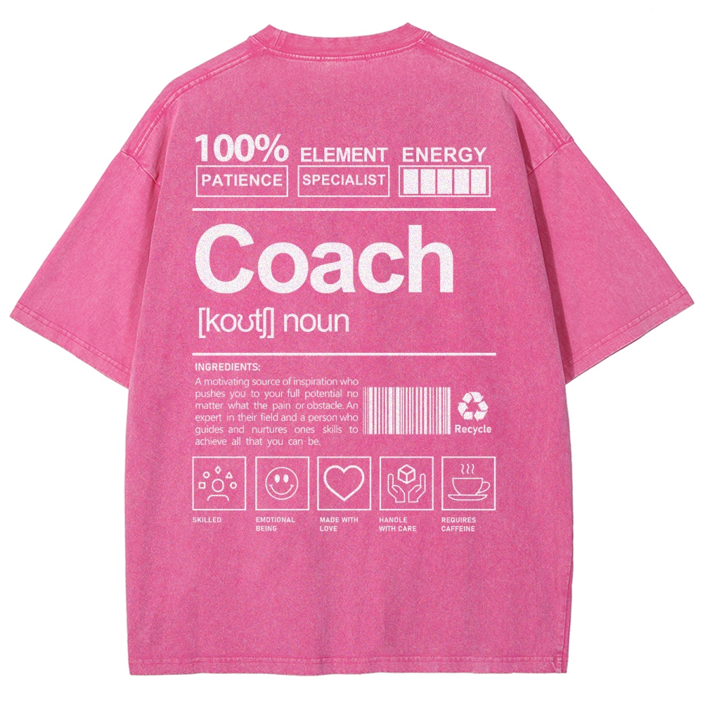 Coach Unisex Fit Washed T-Shirt-moweekender