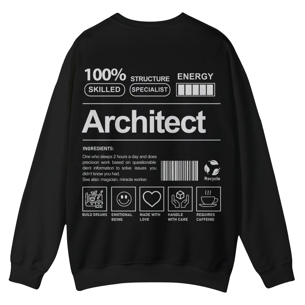 Architect Casual Crewneck Sweatshirt