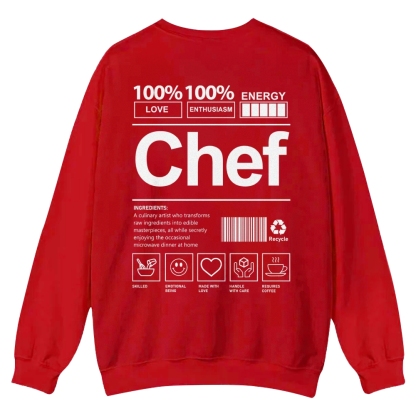 Chef Casual Crewneck Sweatshirt-moweekender