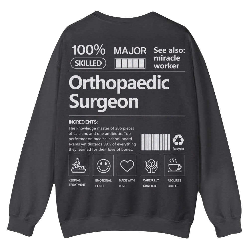 Orthopaedic Surgeon Casual Crewneck Sweatshirt