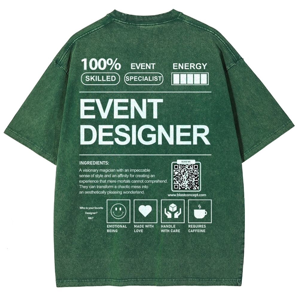 Unisex Fit Washed T-Shirt-moweekender