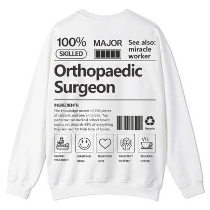 Orthopaedic Surgeon Casual Crewneck Sweatshirt