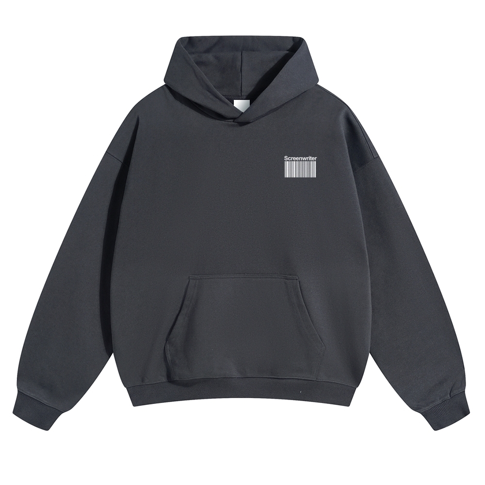 Screenwriter Unisex Casual Anime Print Hoodie-moweekender