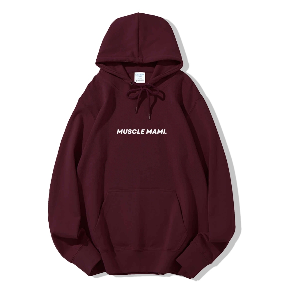 Muscle Mami Long sleeved Hoodie-moweekender