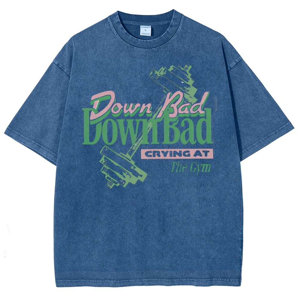 Down Bad Vintage Snowflake Washed T-Shirt-moweekender