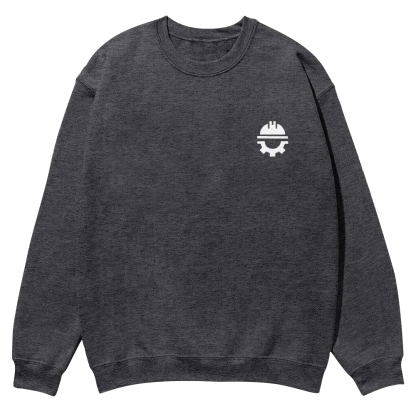 Civil Engineer Pattern Crew Neck Sweatshirt-moweekender
