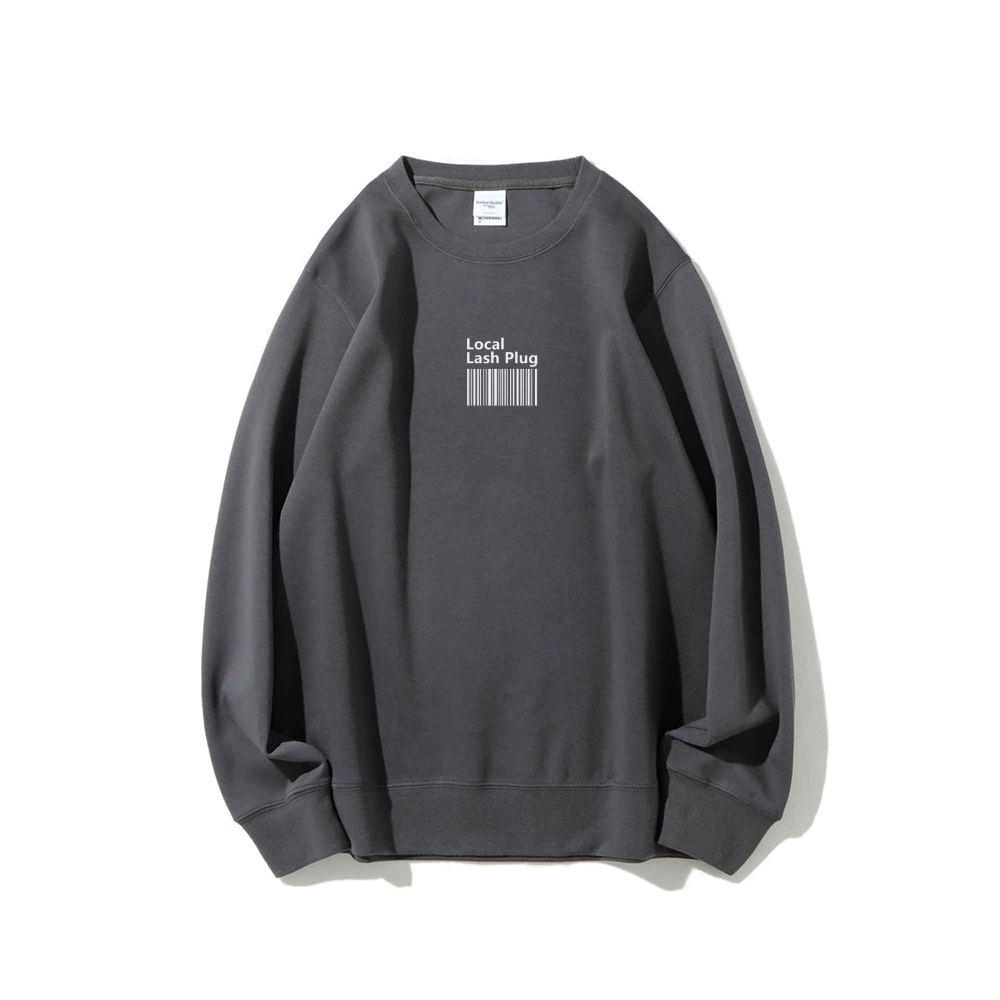 Local Last Plug Long Sleeved Round Neck Sweatshirt-moweekender