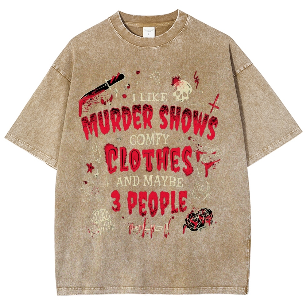 Story Of My Life Vintage Snowflake Washed T-Shirt-moweekender