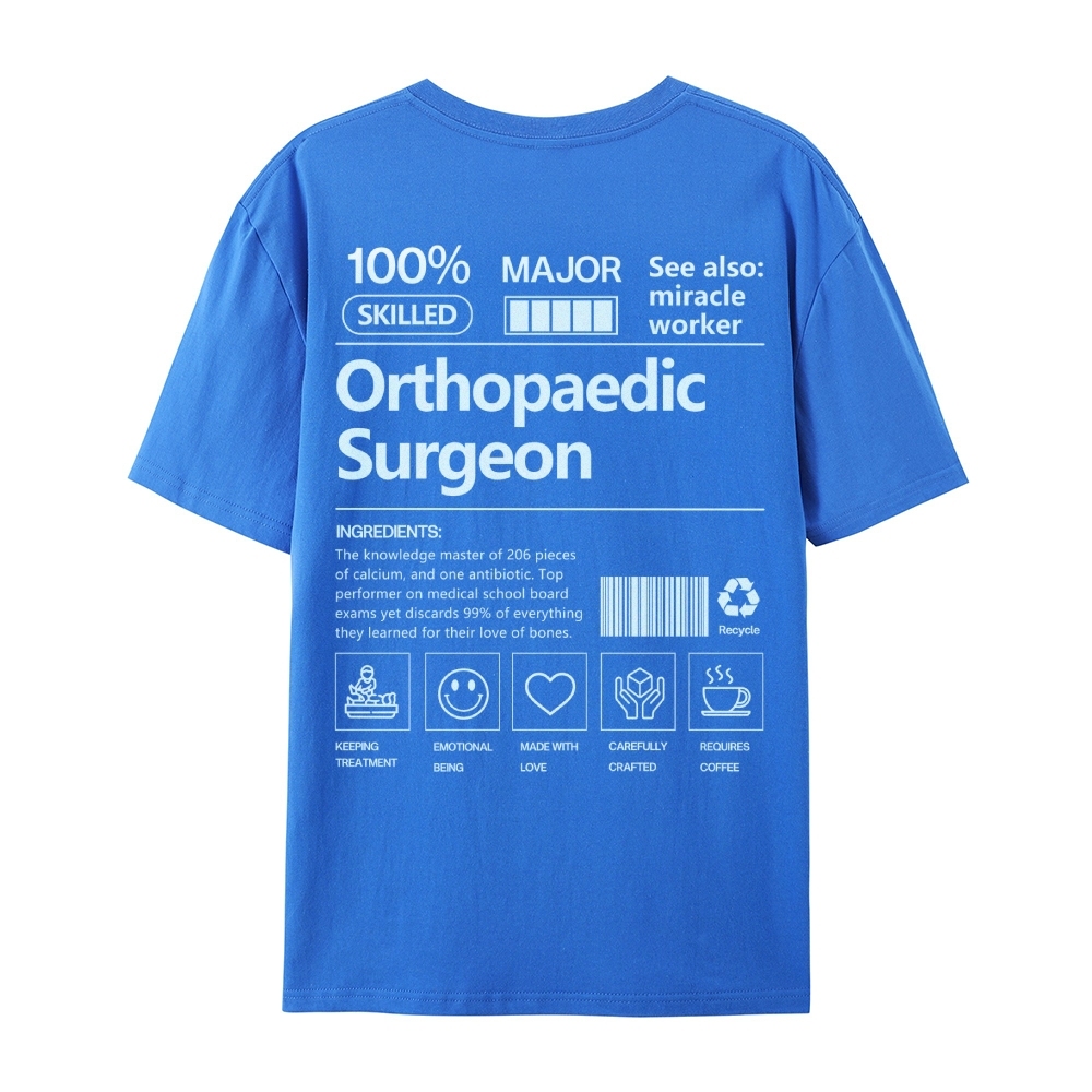 Orthopaedic Surgeon Casual Short Sleeve T-Shirt-moweekender