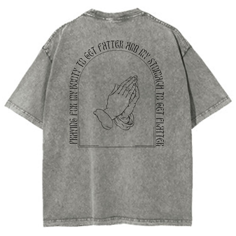 Vintage Snowflake Washed T-Shirt 2406003487-moweekender