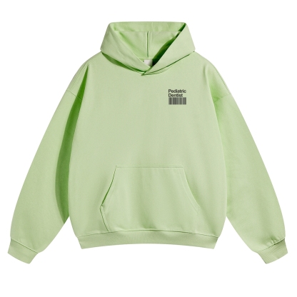 Pediatric Dentist Solid Color Hoodie-moweekender