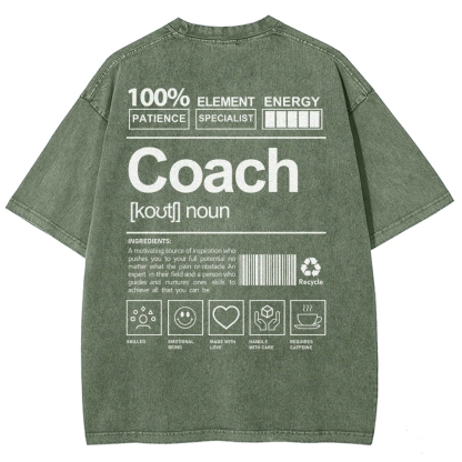 Coach Unisex Fit Washed T-Shirt-moweekender
