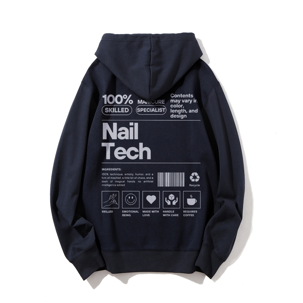 Nail Tech Casual Hoodie-moweekender