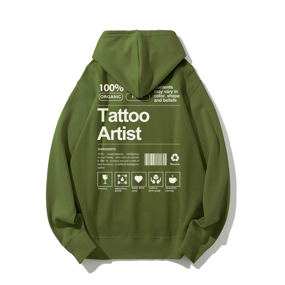 Tattoo Artist Casual Hoodie-moweekender