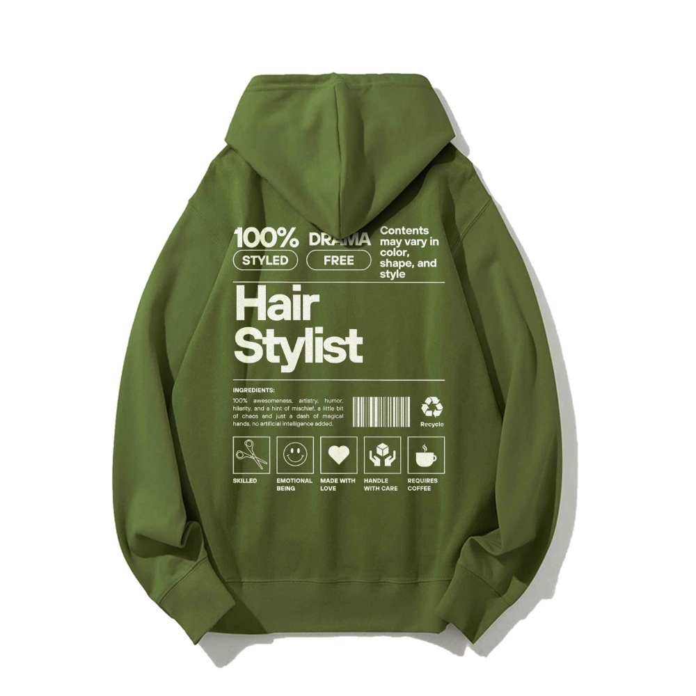 Hair Stylist Casual Hoodie-moweekender