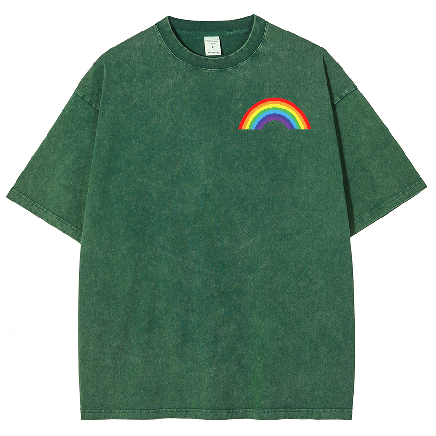 Pride Lift Unisex Vintage Washed Short Sleeve T-Shirt-moweekender