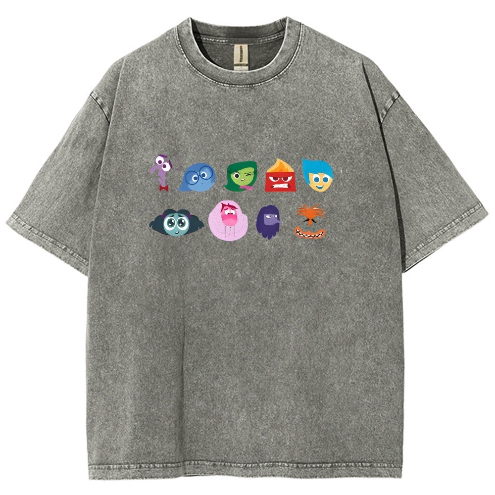 It's Okay To Feel All The Feels Washed T-shirt-moweekender