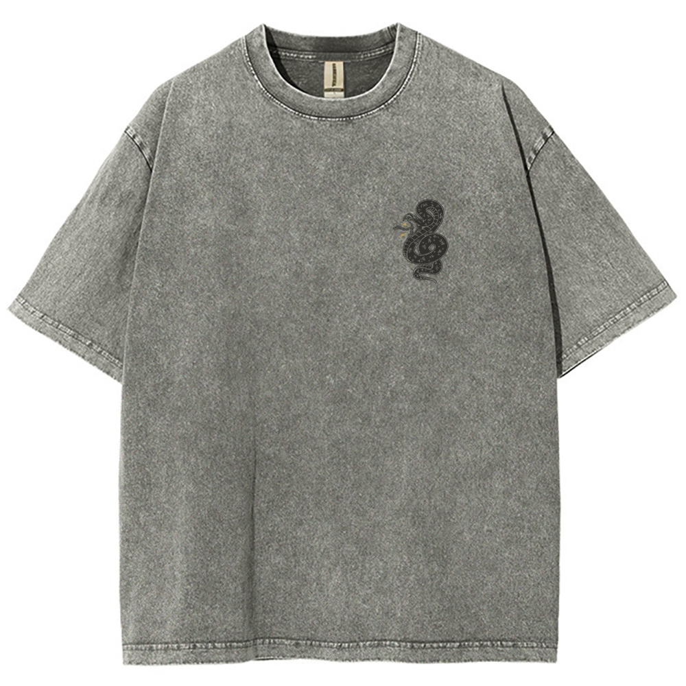 Long Live Rad Women Vintage Snowflake Washed T-Shirt-moweekender
