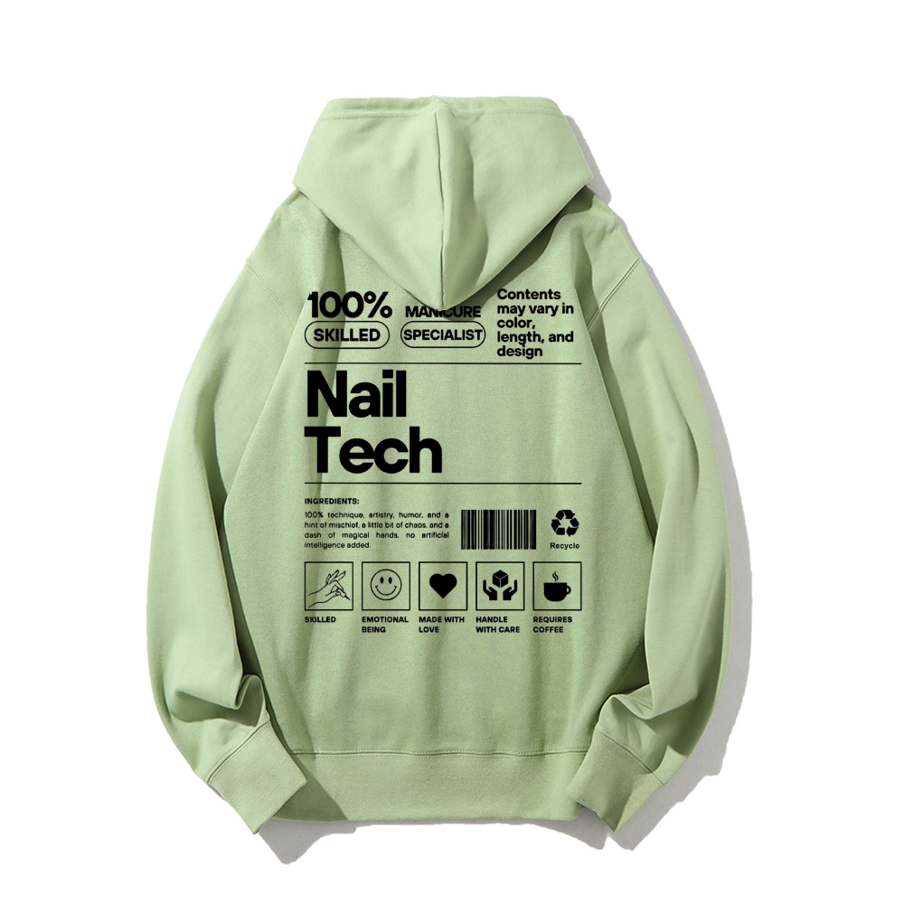 Nail Tech Casual Hoodie-moweekender