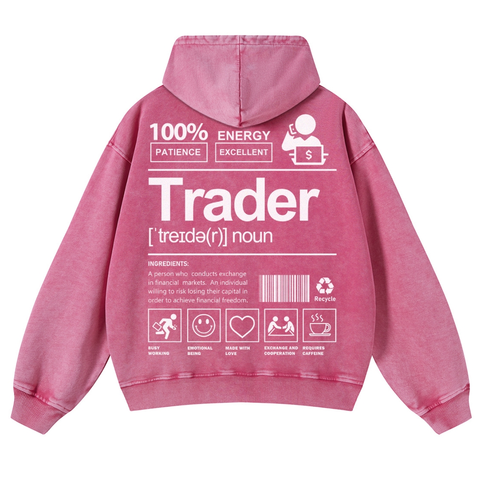 Trader Casual Washed Hoodie-moweekender