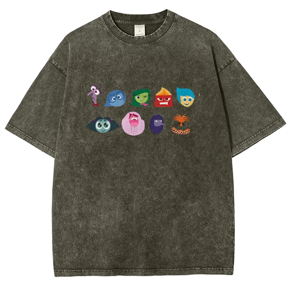 It's Okay To Feel All The Feels Washed T-shirt-moweekender