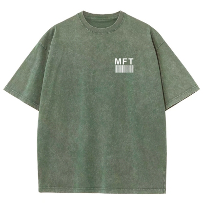 Marriage And Family Therapist Unisex Fit Washed T-Shirt-moweekender