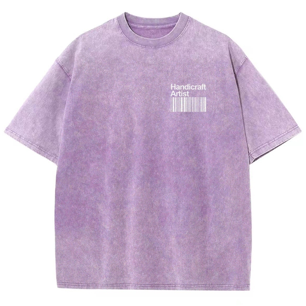 Handicraft Artist Unisex Fit Washed T-Shirt-moweekender