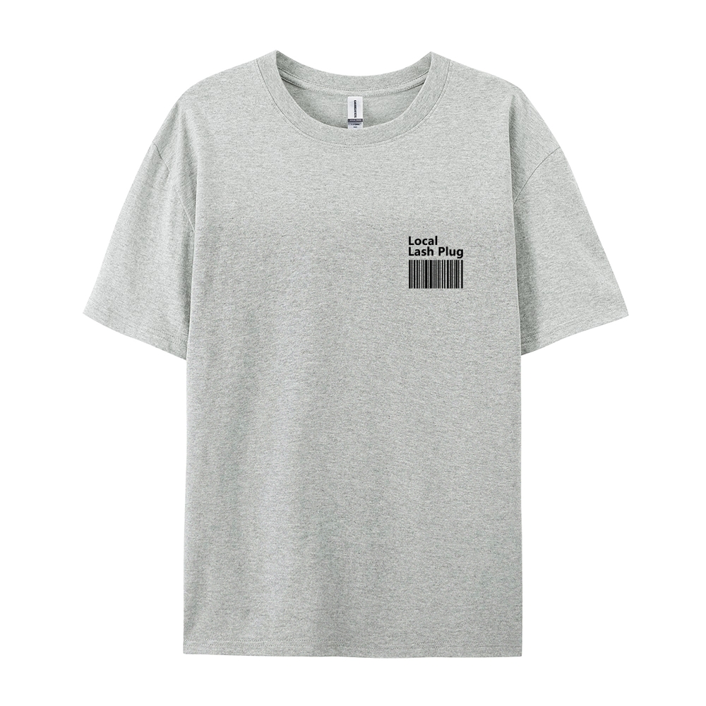 Local Lash Plug Casual Short Sleeve T-Shirt-moweekender