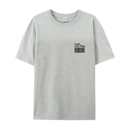 Local Lash Plug Casual Short Sleeve T-Shirt-moweekender